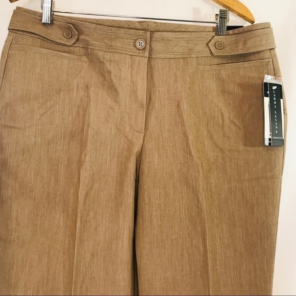 Larry Levine Slim Leg Pants Size 16 - Picture 3 of 9